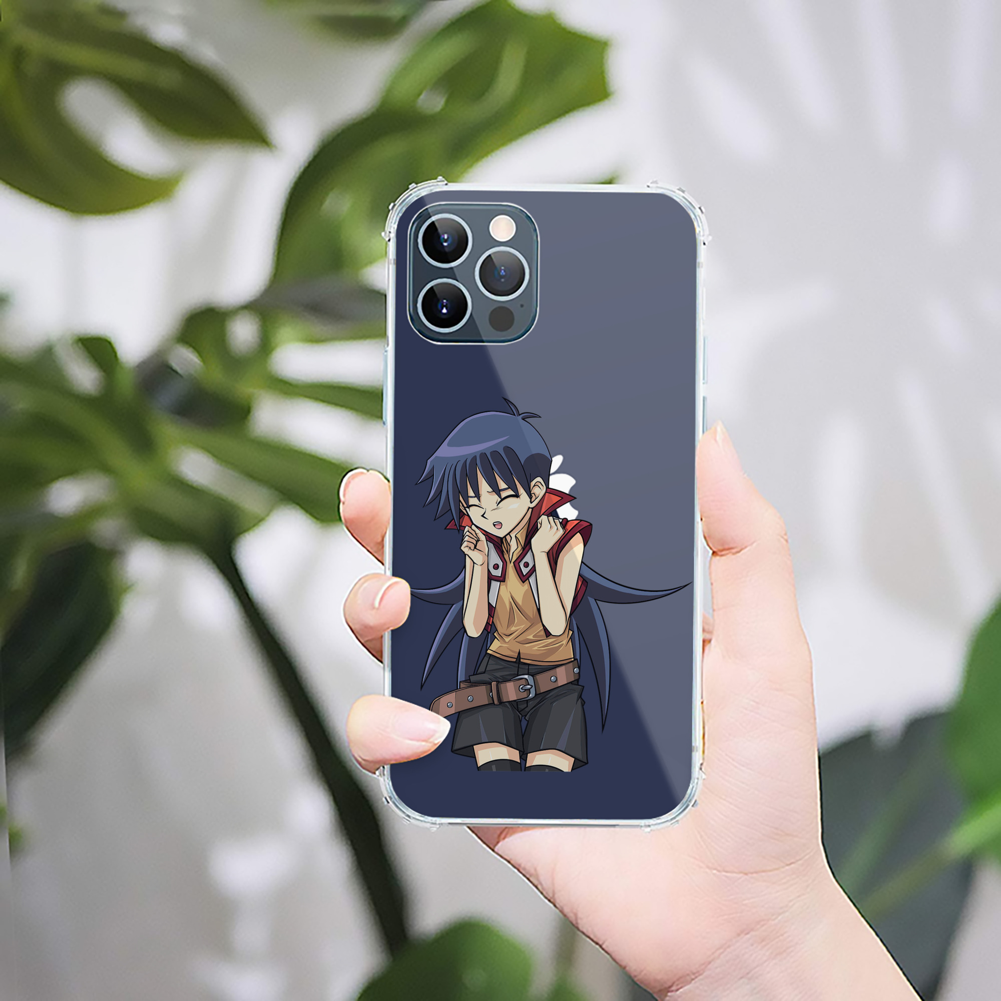 （画像用） 遊☆戯☆王 Yu-Gi-Oh! 【iPhone 12シリーズ対応】透明スマホケース（クリアソフトケース）